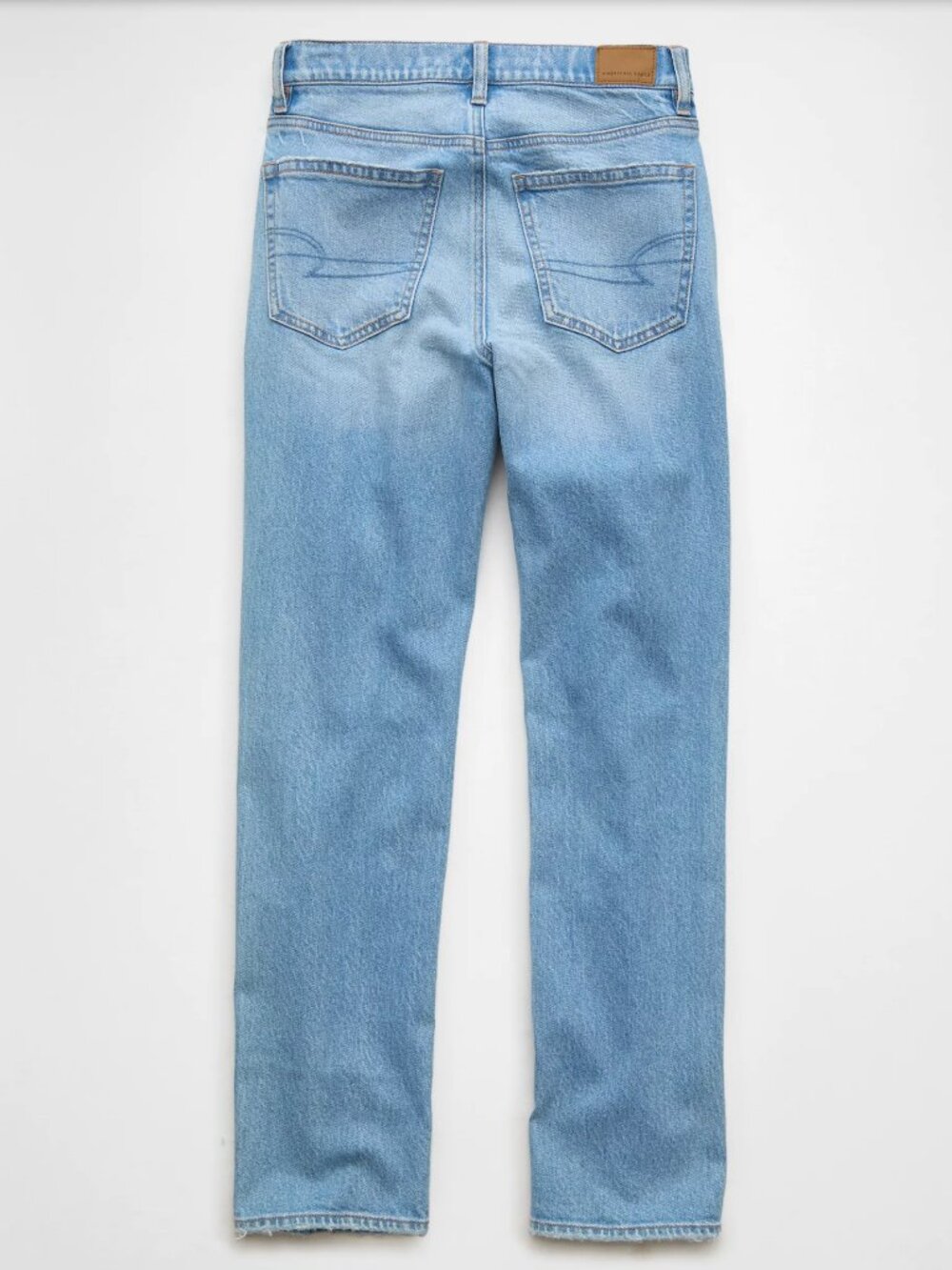 American Eagle AE Stretch Super High-Waisted Straight Jean Women size 6 Regular - Picture 5 of 16
